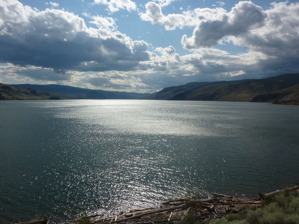 View of Kamloops Lake