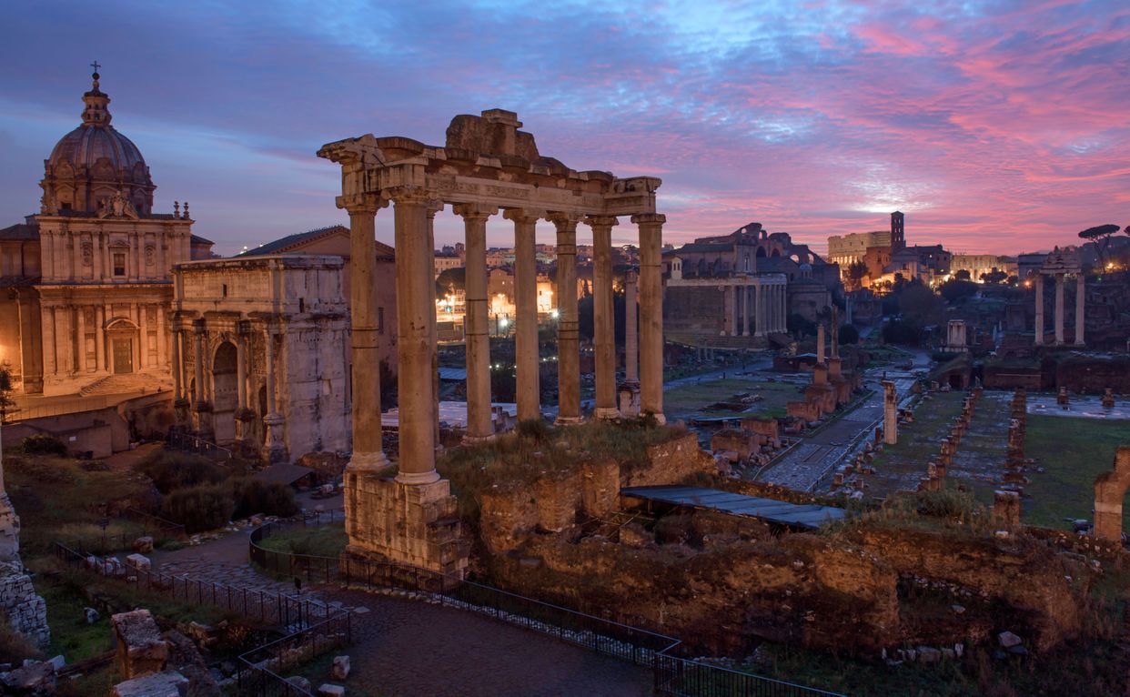 View of Roman Forum