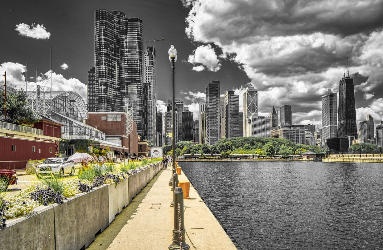 Navy Pier Cityscape