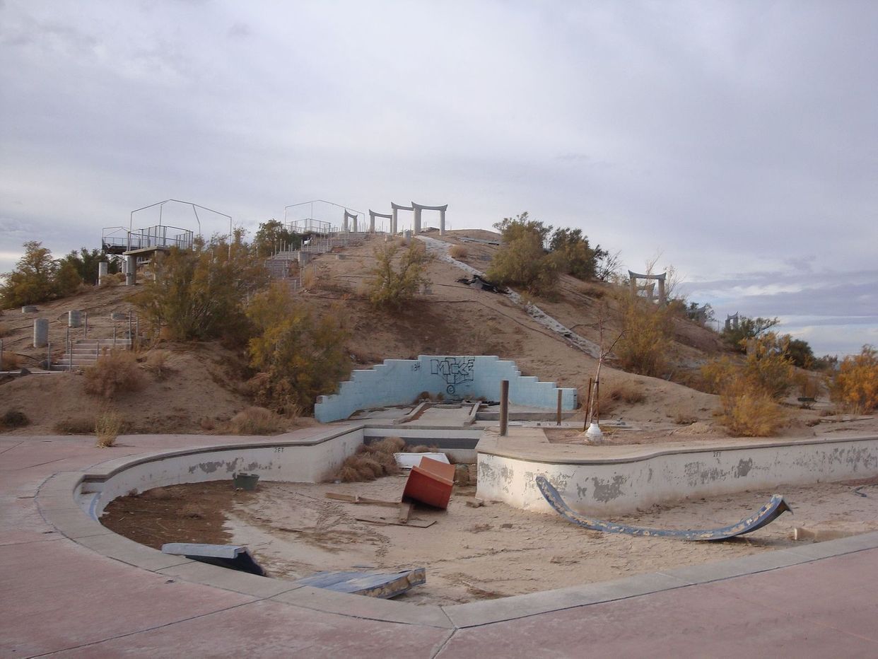 Lake Dolores Waterpark Ruins