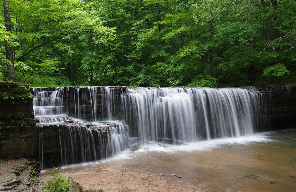 Hidden Falls on Prairie Creek 