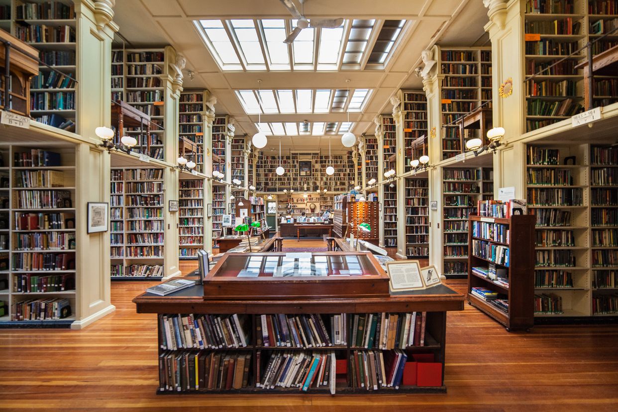 Providence Athenaeum Interior