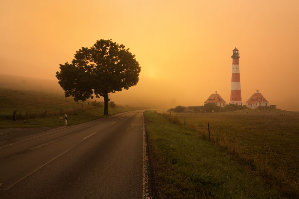 Leuchtturm Westerheversand