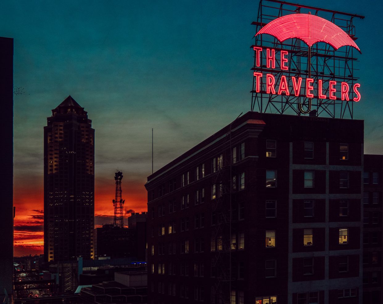 Travelers Sign