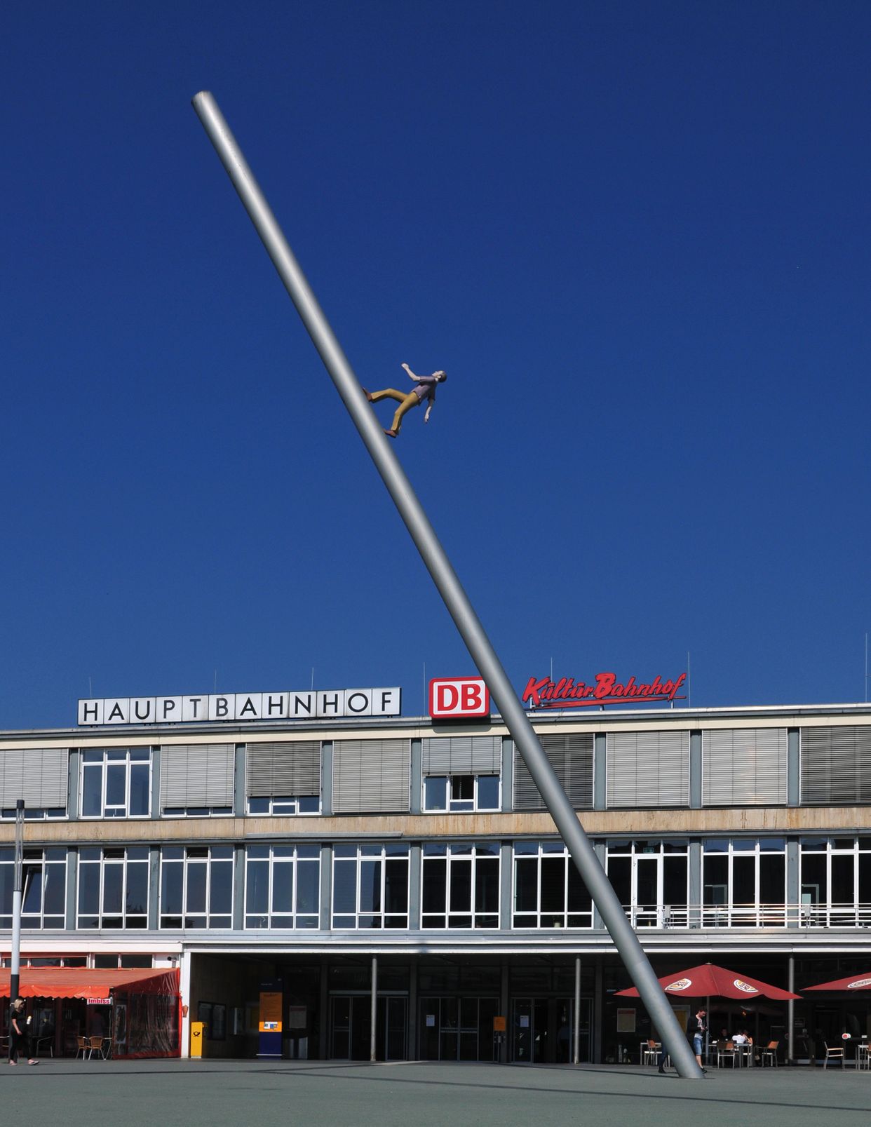 Man Walking to the Sky