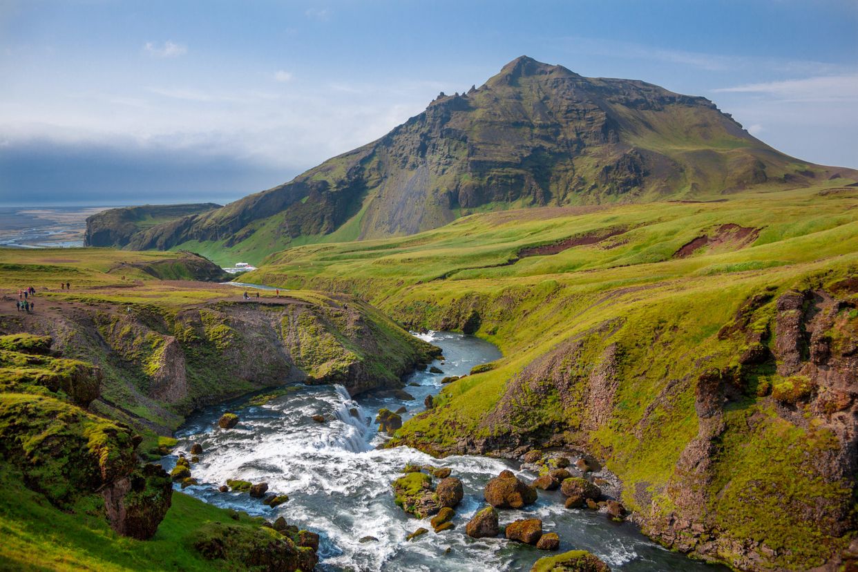 Beyond Skógafoss