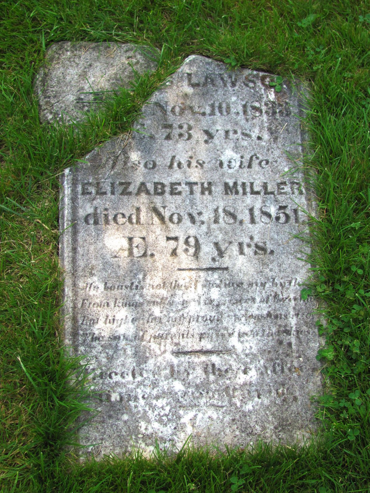 Long Pond Pioneer Cemetery