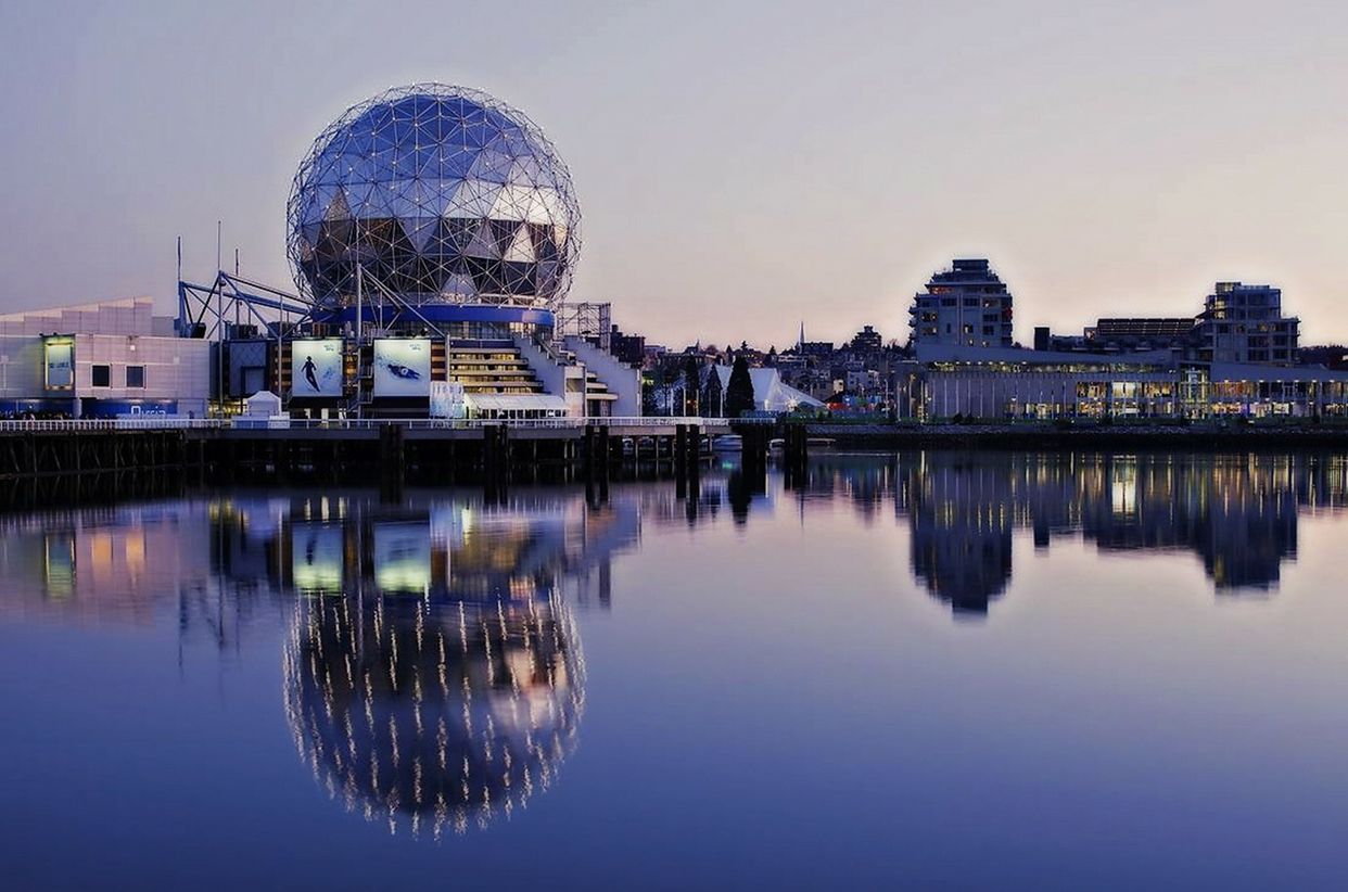View of Science World
