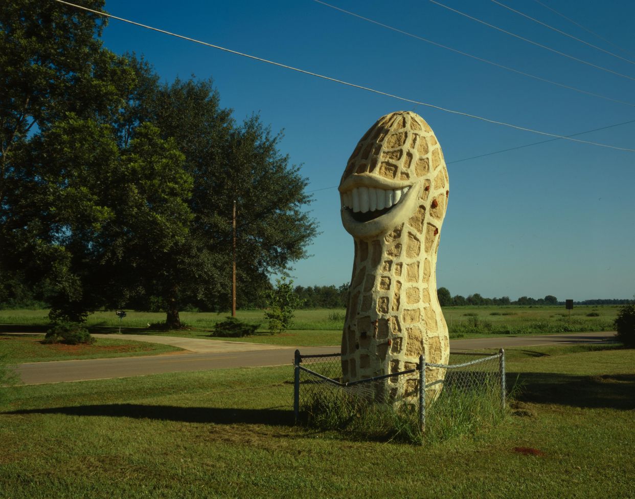 Jimmy Carter Peanut of Plains Statue 