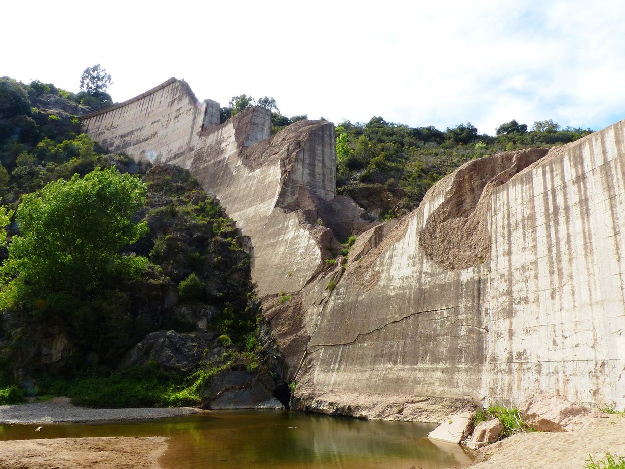 Malpasset Dam Ruins