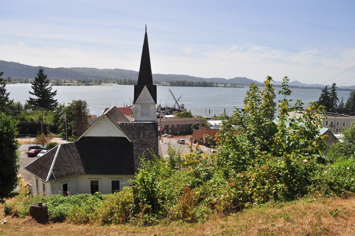 Overlooking Pioneer Church