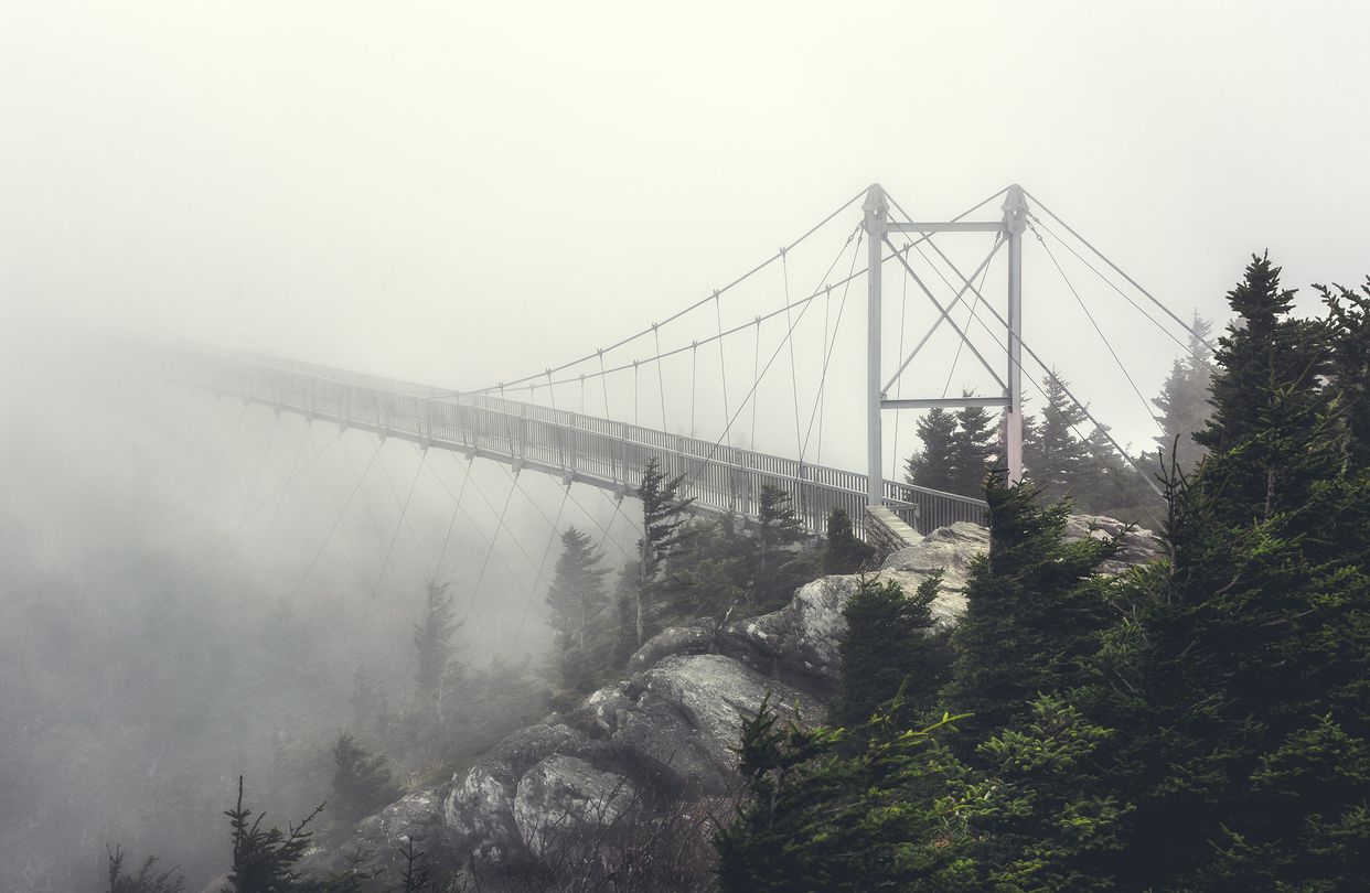 Mile High Swinging Bridge