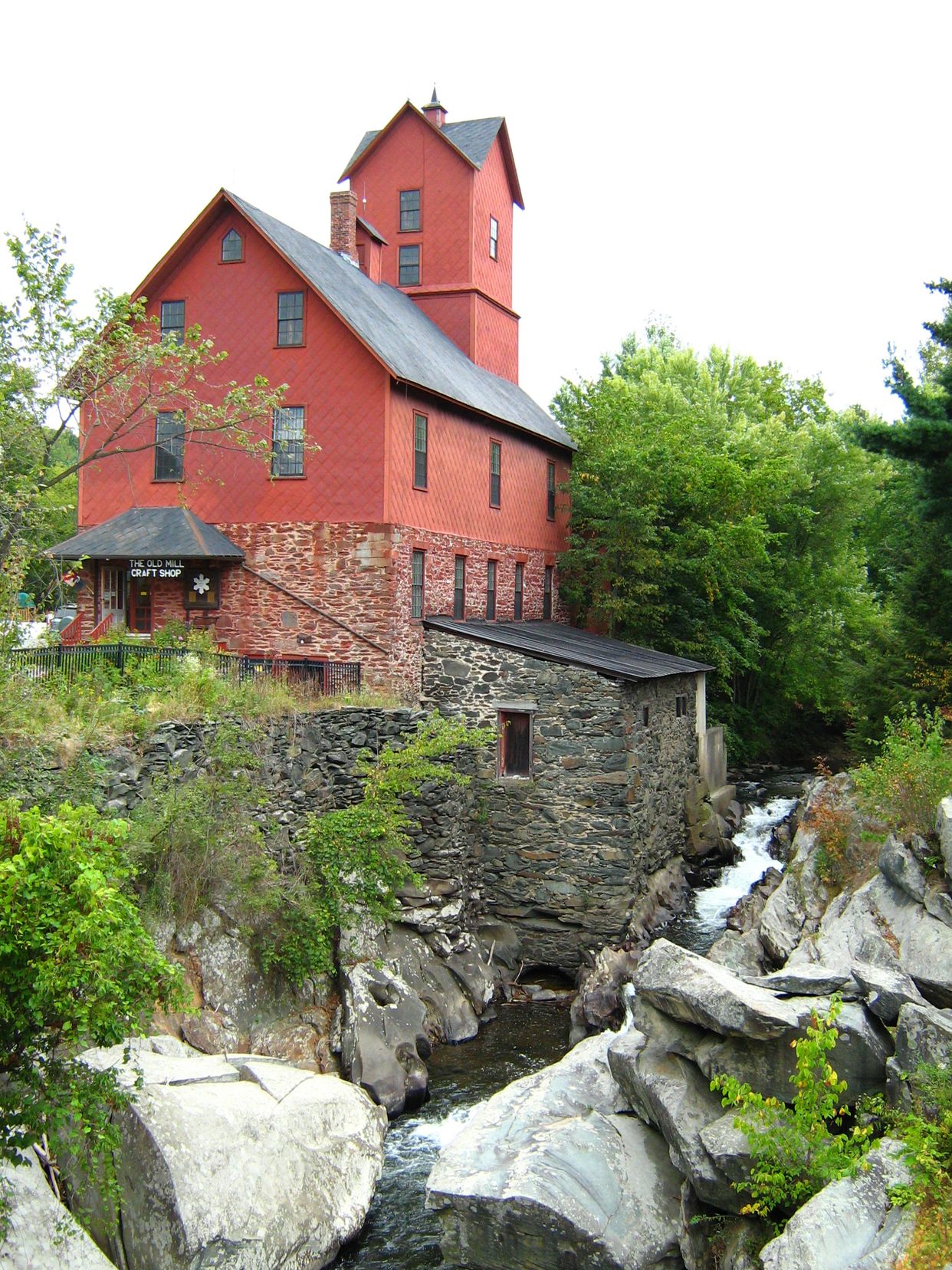 Old Red Mill and Mill House 