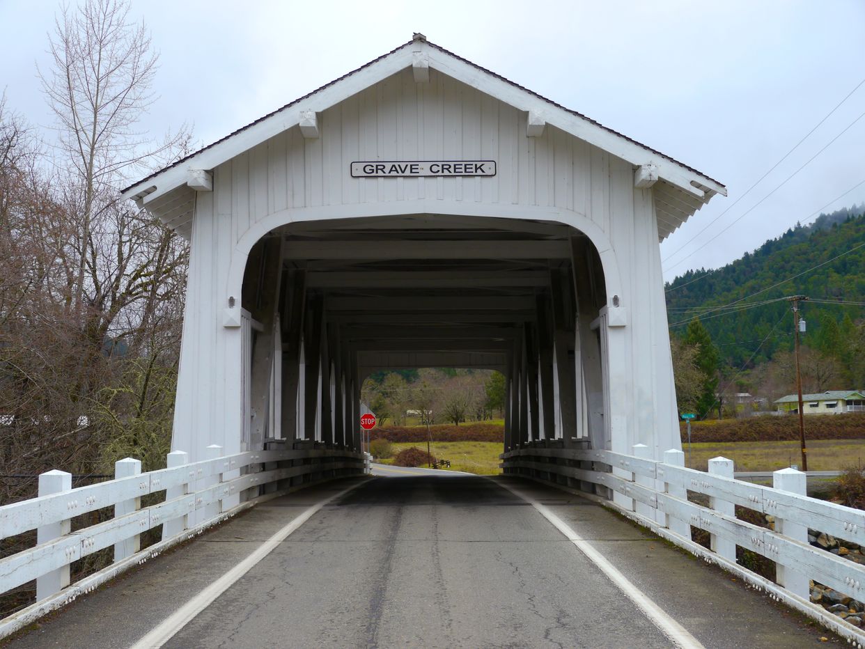 Grave Creek Covered Bridge