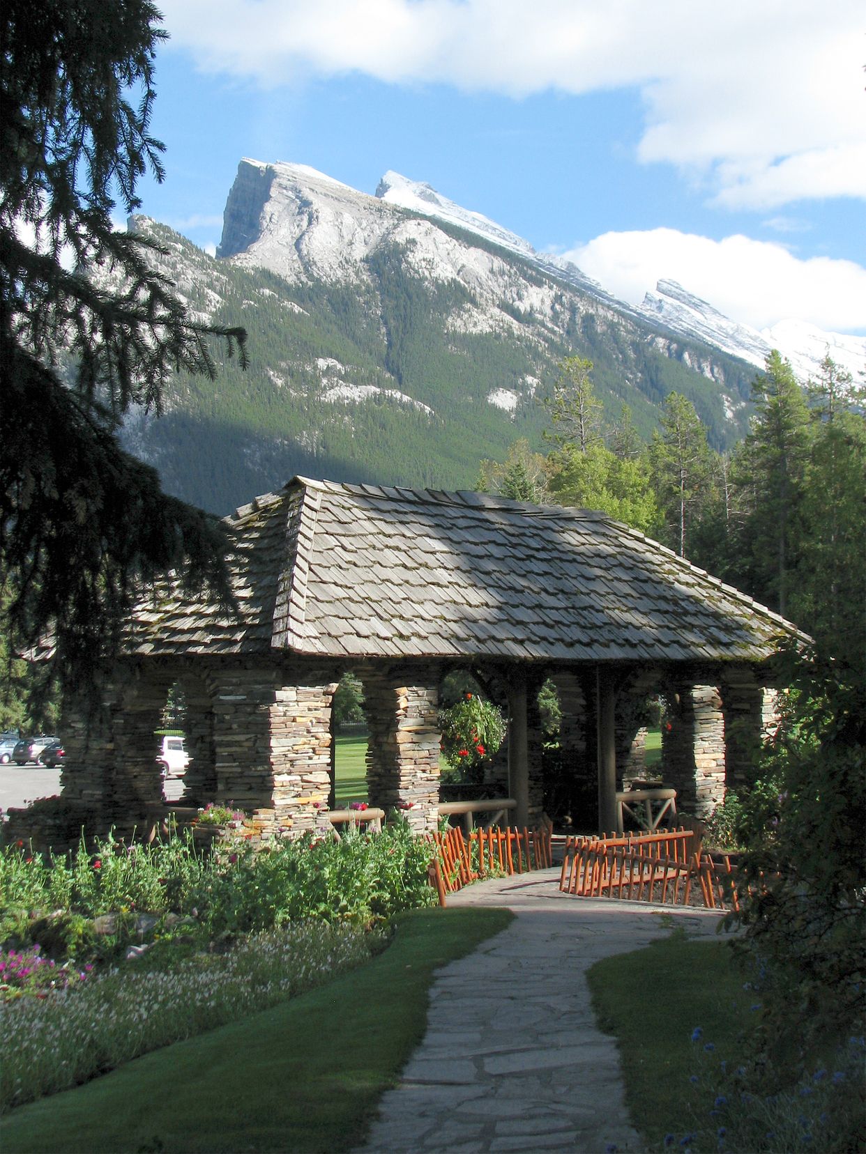 Cambrian Pavilion & Mt. Rundle