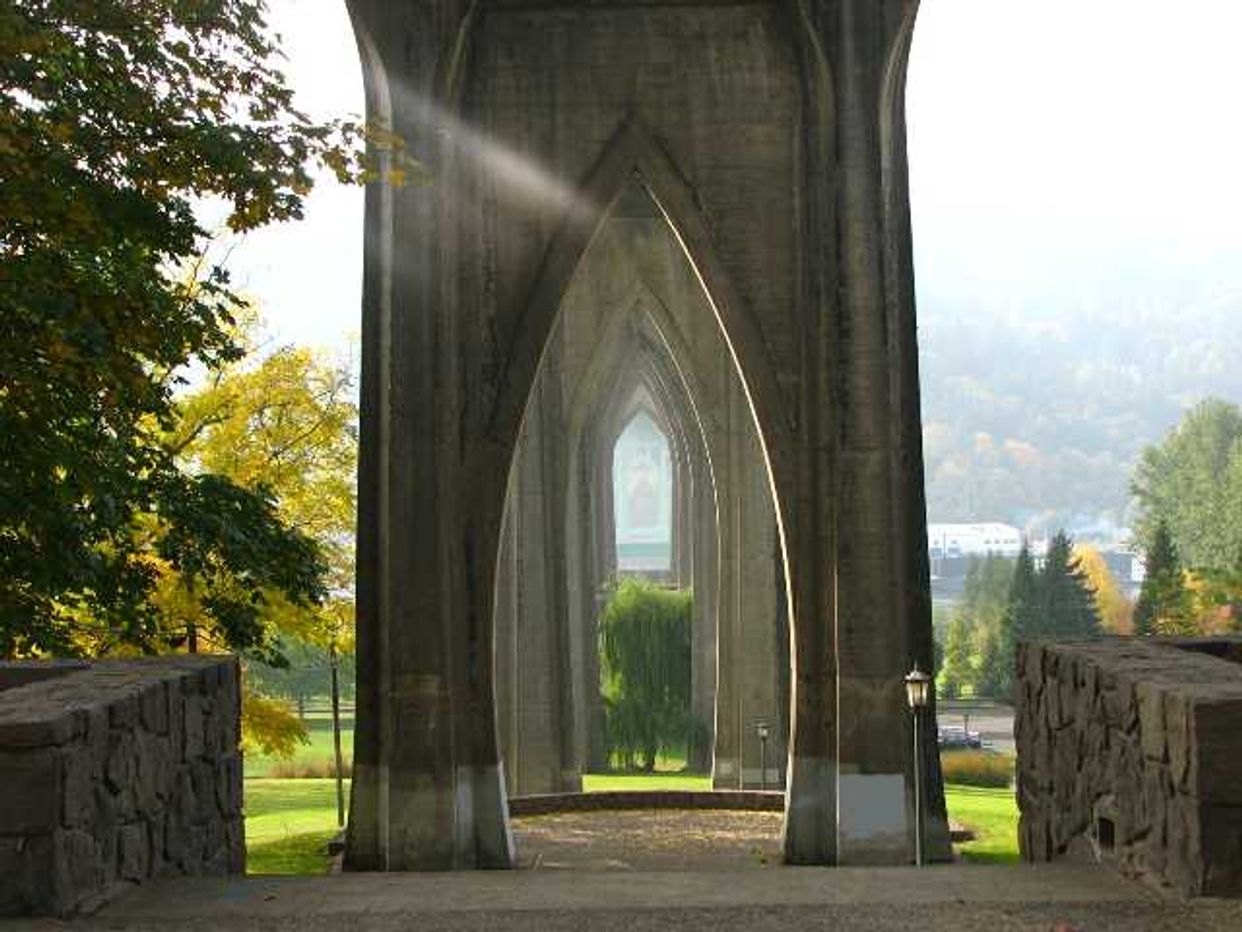 St. Johns Bridge and Cathedral Park