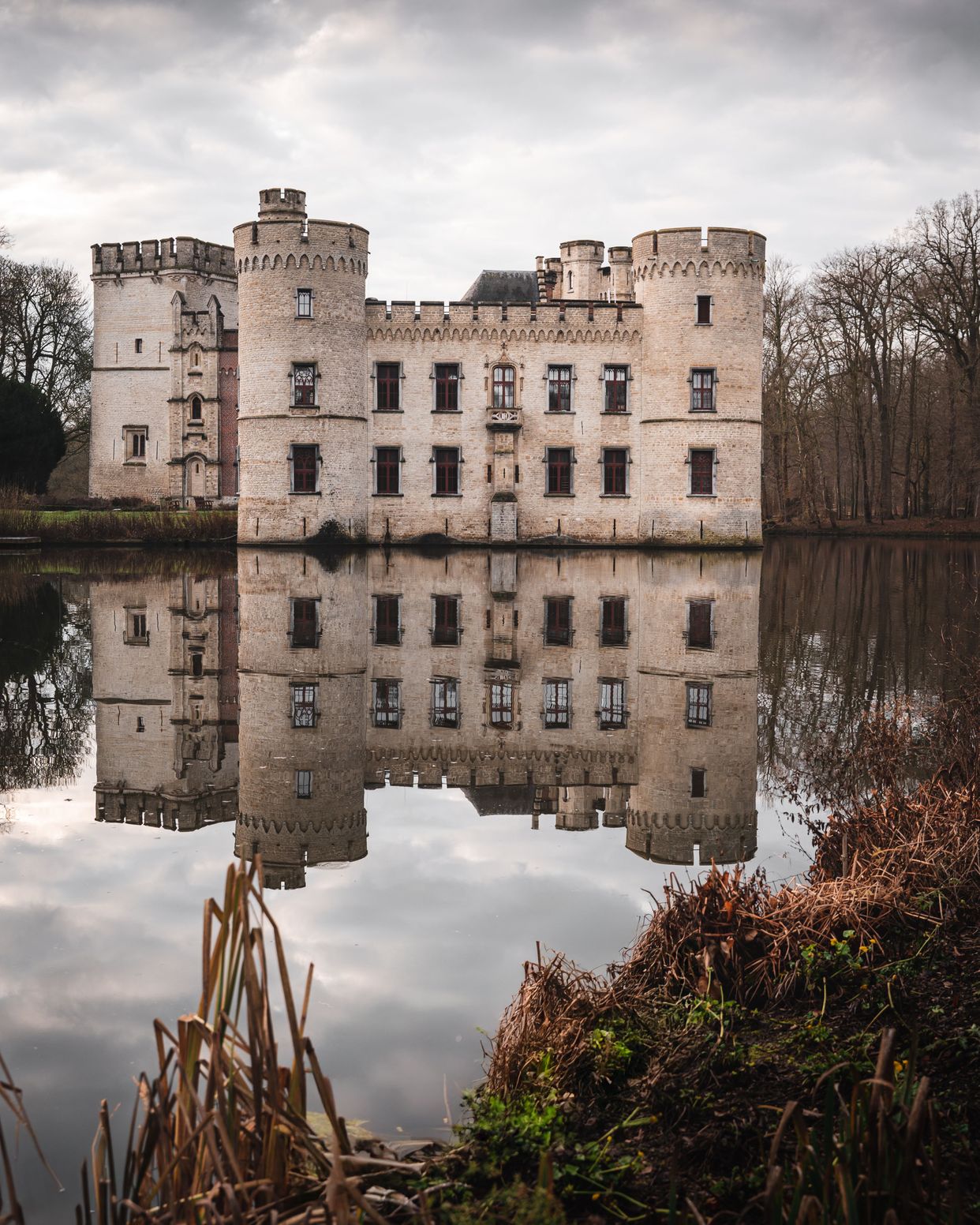 Bouchout Castle in Plantentuin Meise