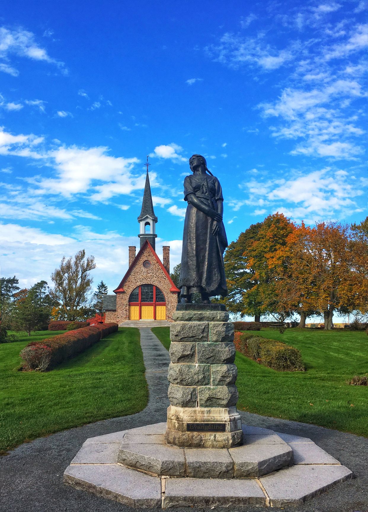 Evangeline Statue 