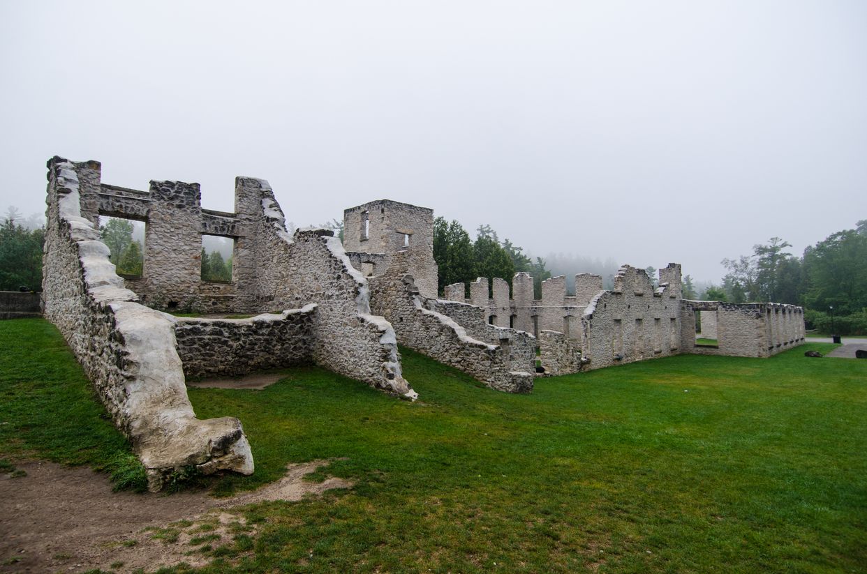 Harris Woollen Mill Ruins