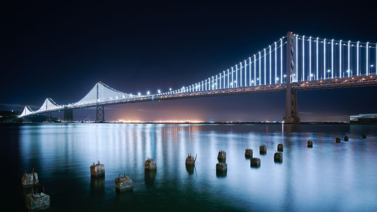 View of San Francisco Bay Bridge