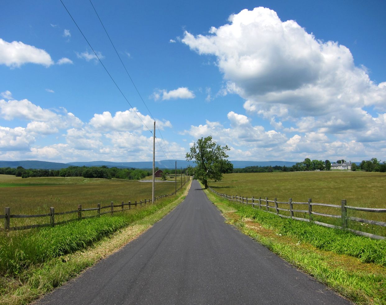 Road to Belle Grove Plantation