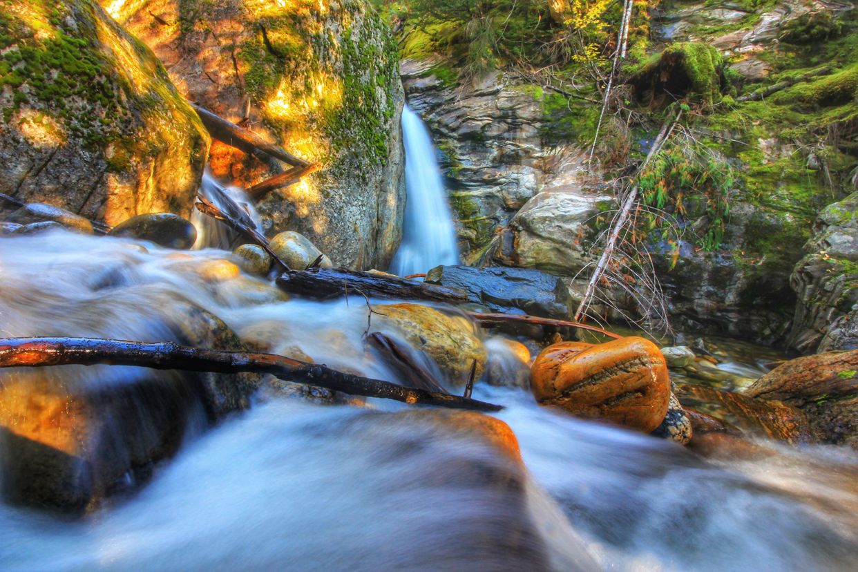 Sicamous Creek Falls