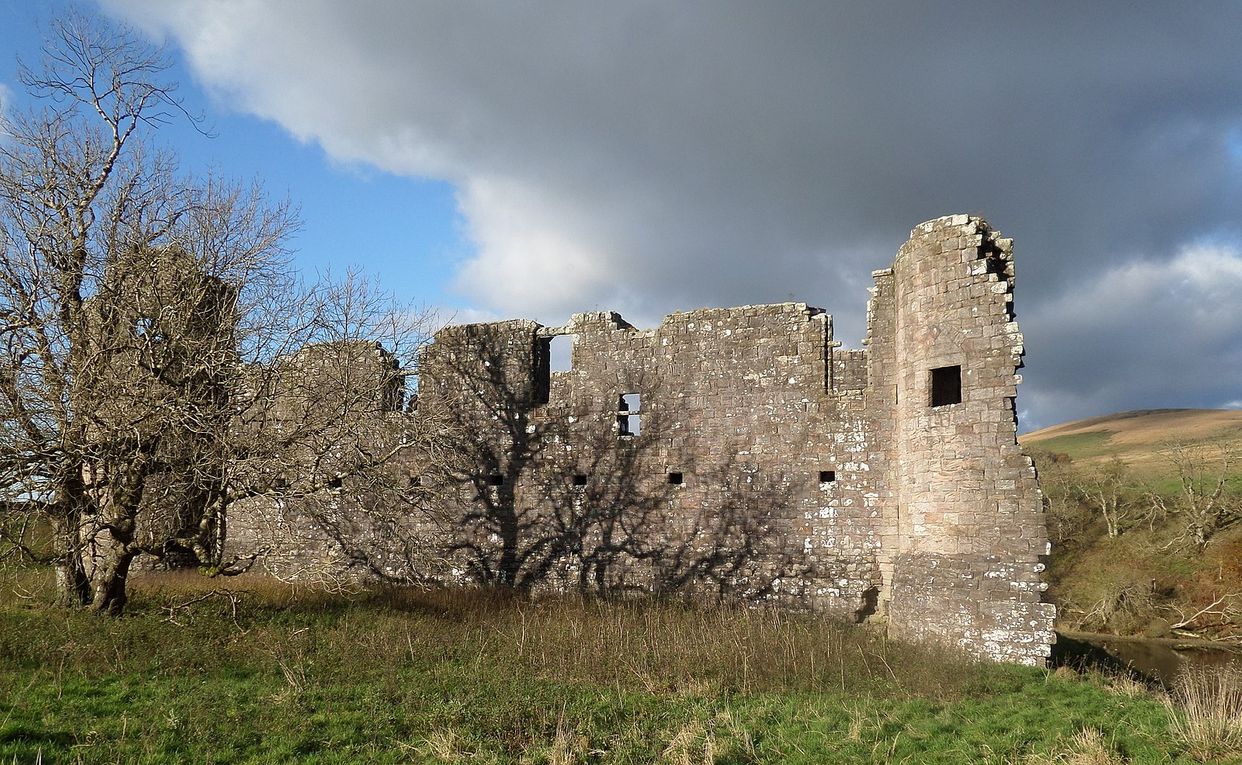 Morton Castle Ruins
