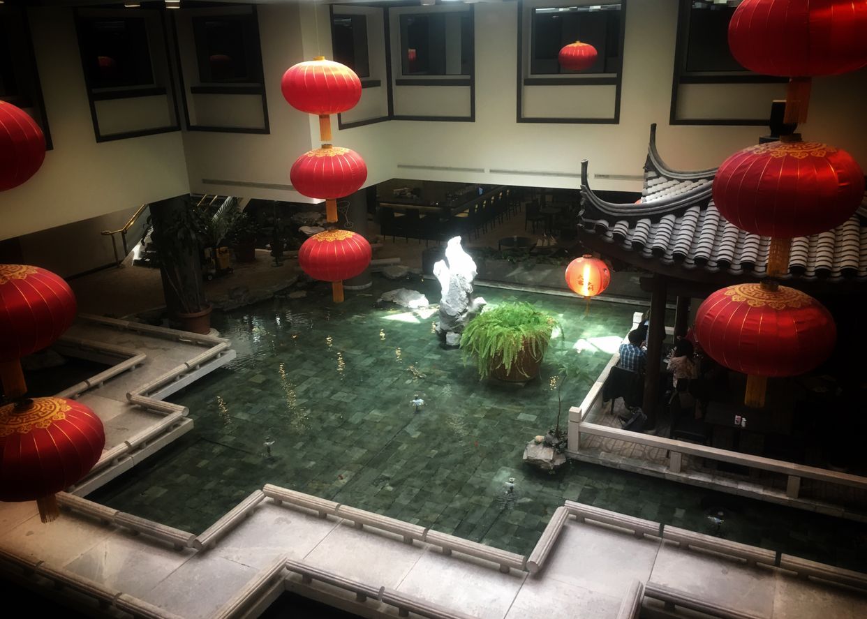 Lobby of Holiday Inn