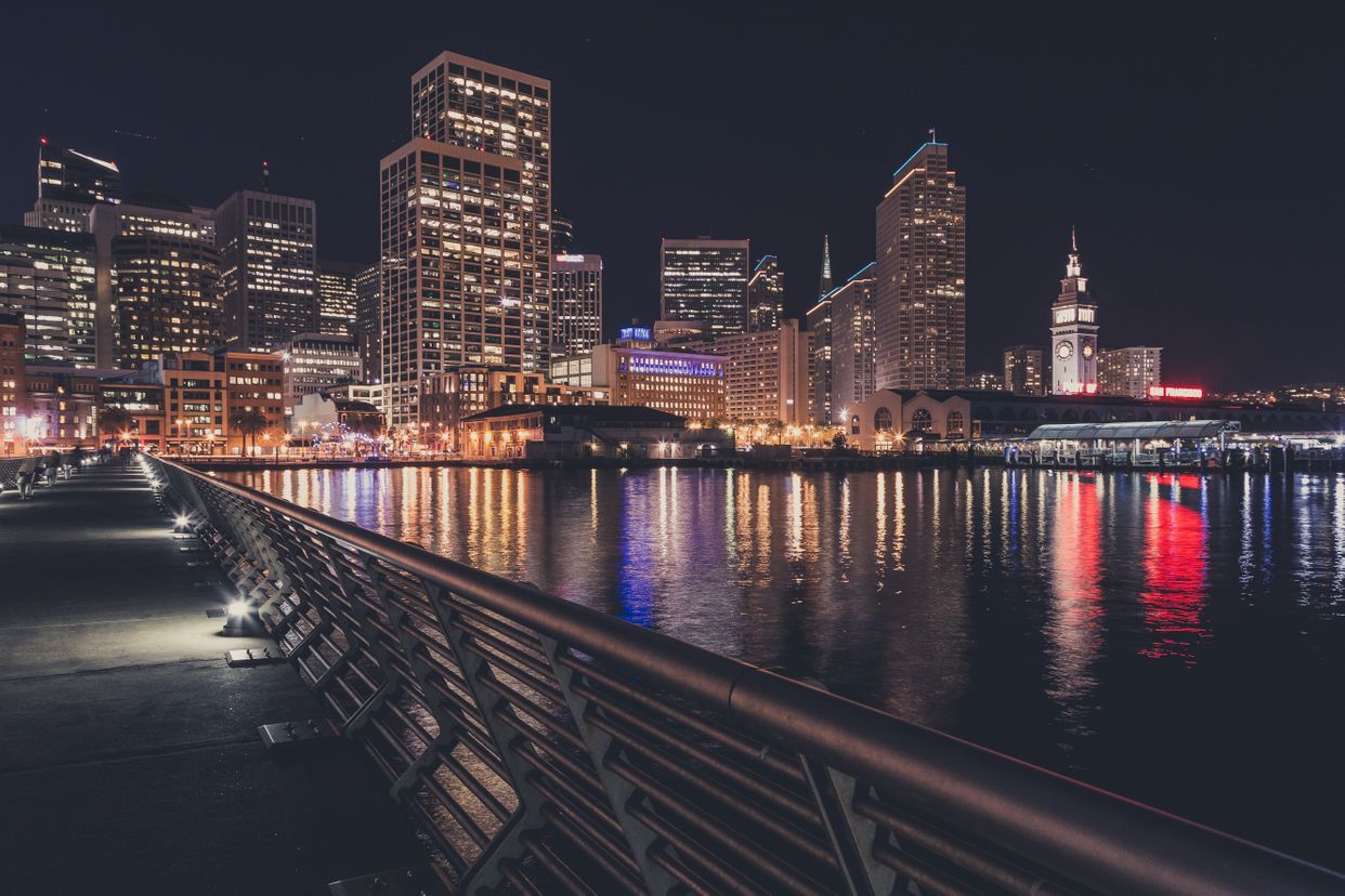 Pier 14 Cityscape