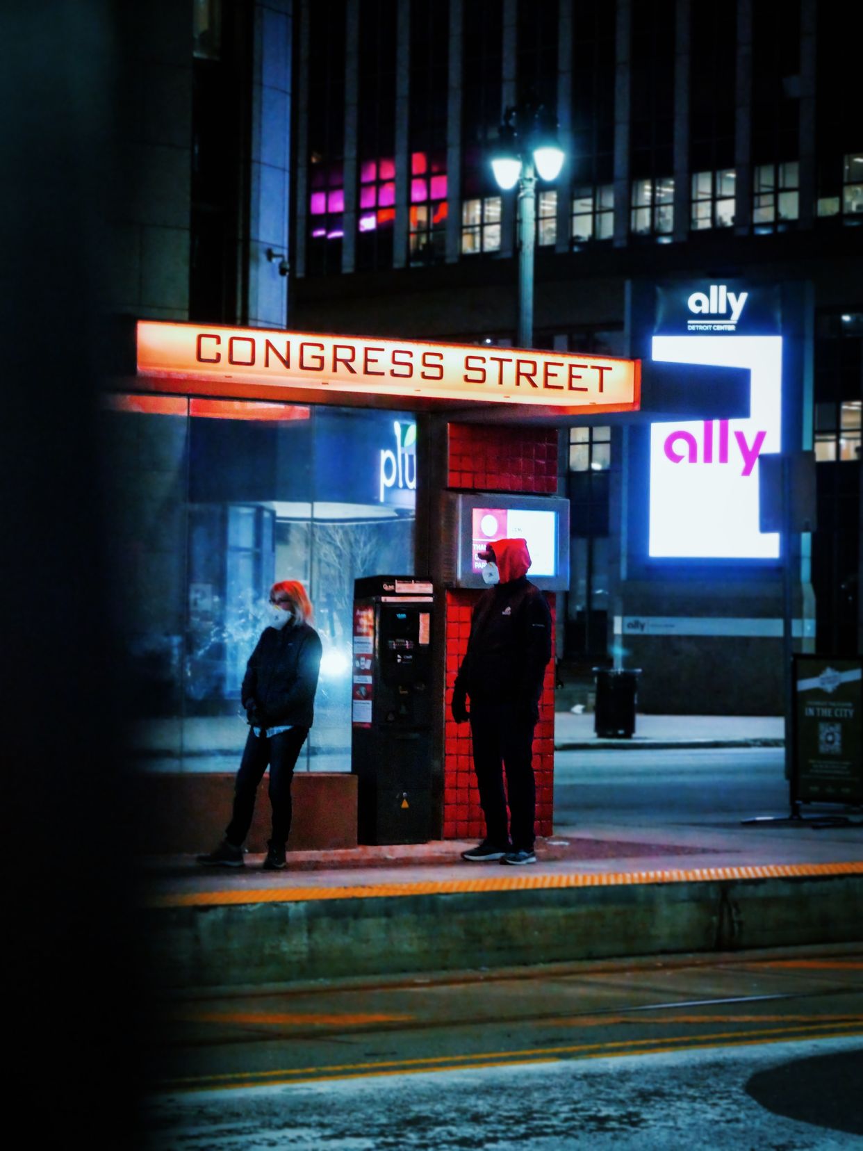 Congress St Tram Station