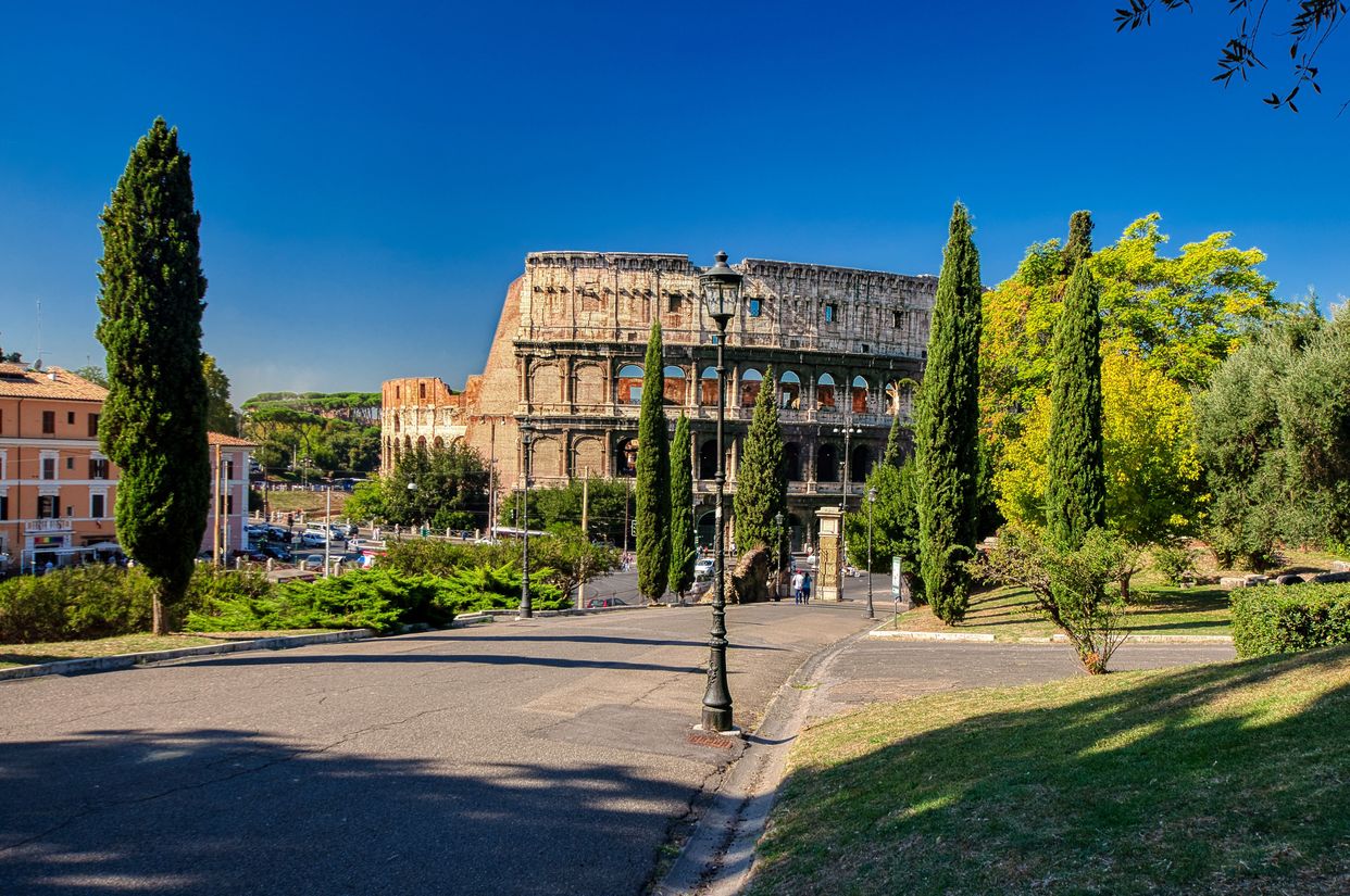 View of Colosseum