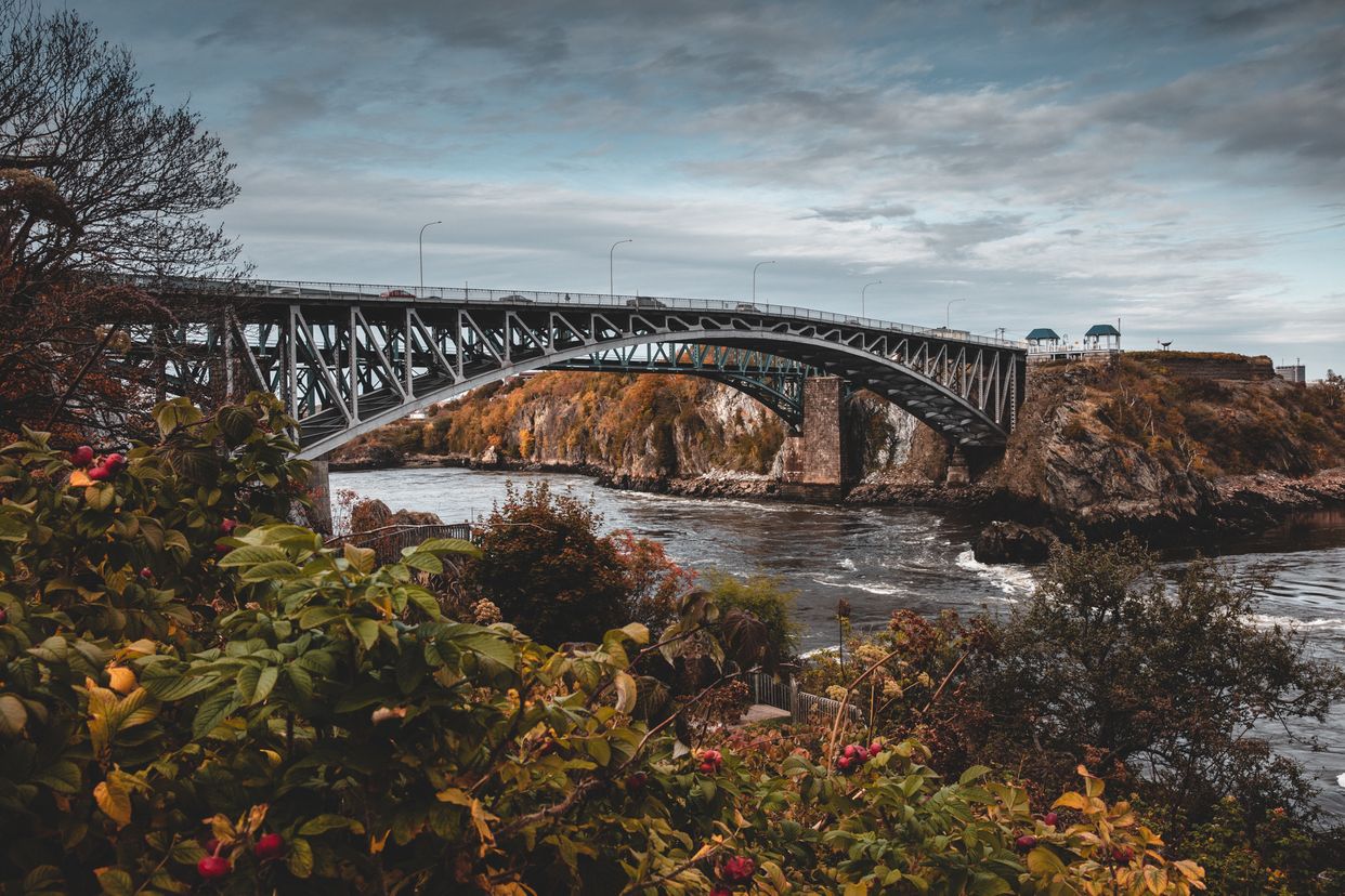 Reversing Falls Bridge - Photo by Shawn M. Kent