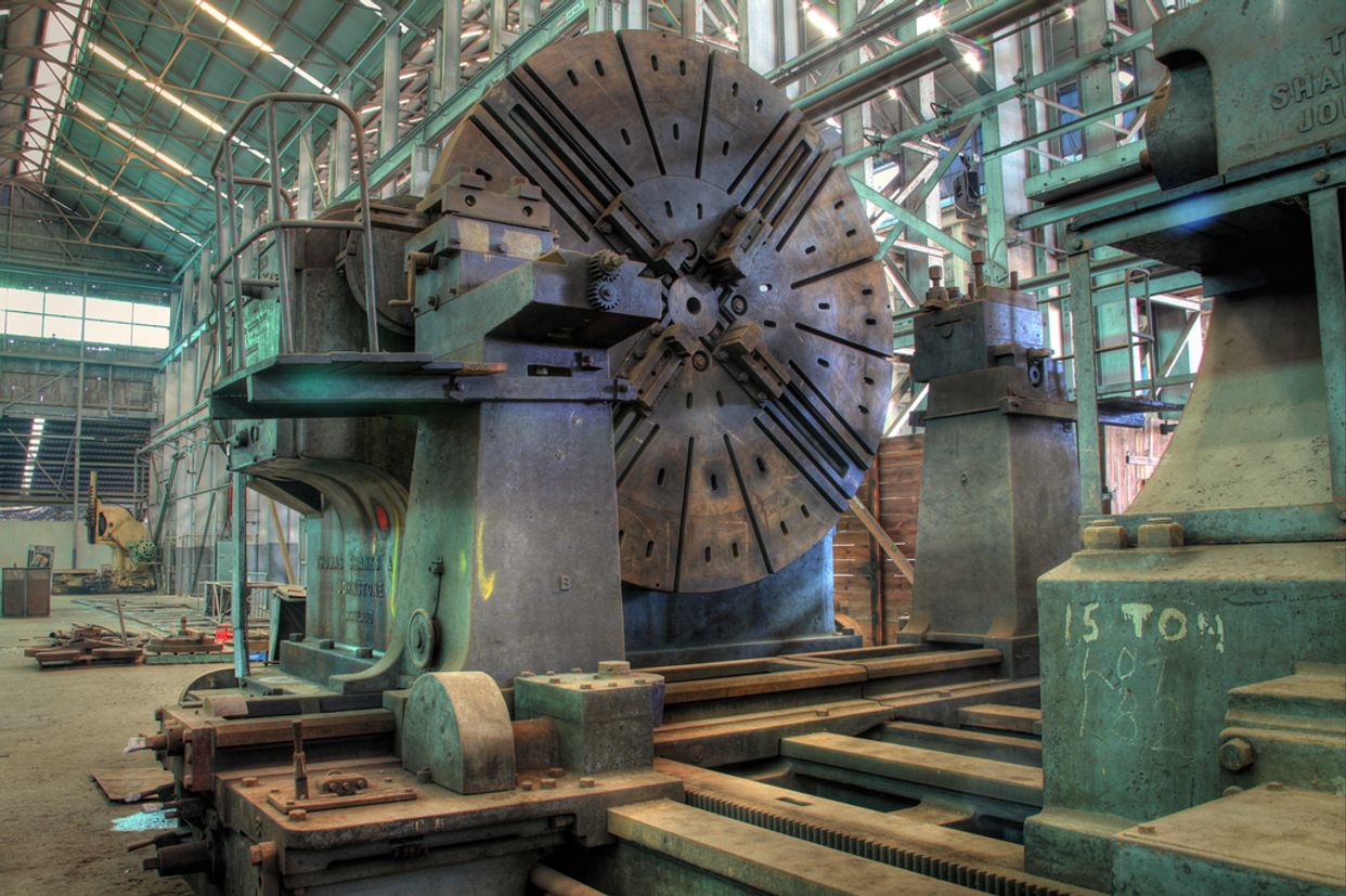 Giant Lathe - Cockatoo Island