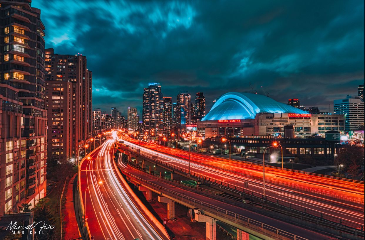 Gardiner Expressway / Rogers Centre