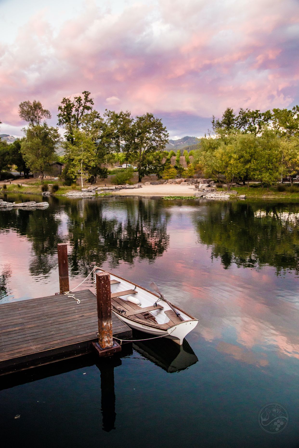 Lasseter Winery Pond