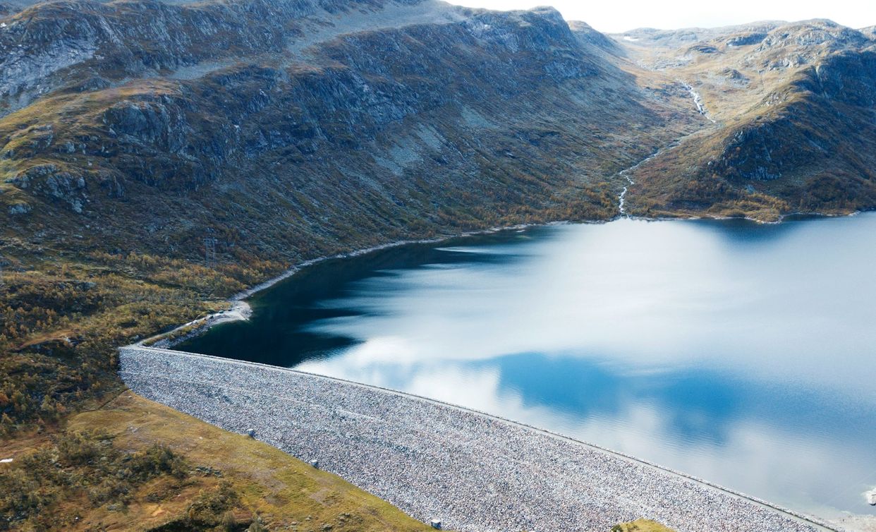 Bitdalsvatnet Lake and Dam