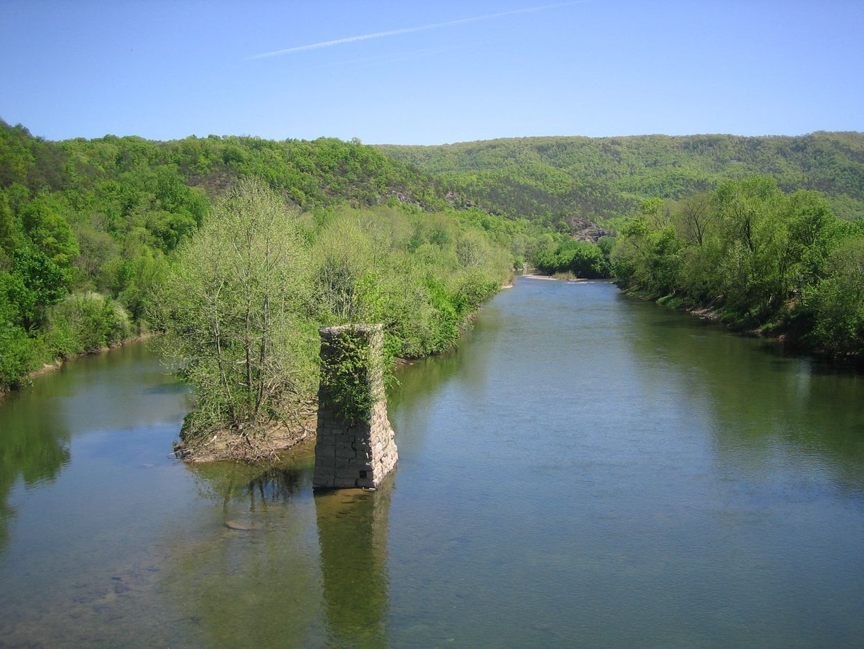 Millesons Mill Bridge Ruins