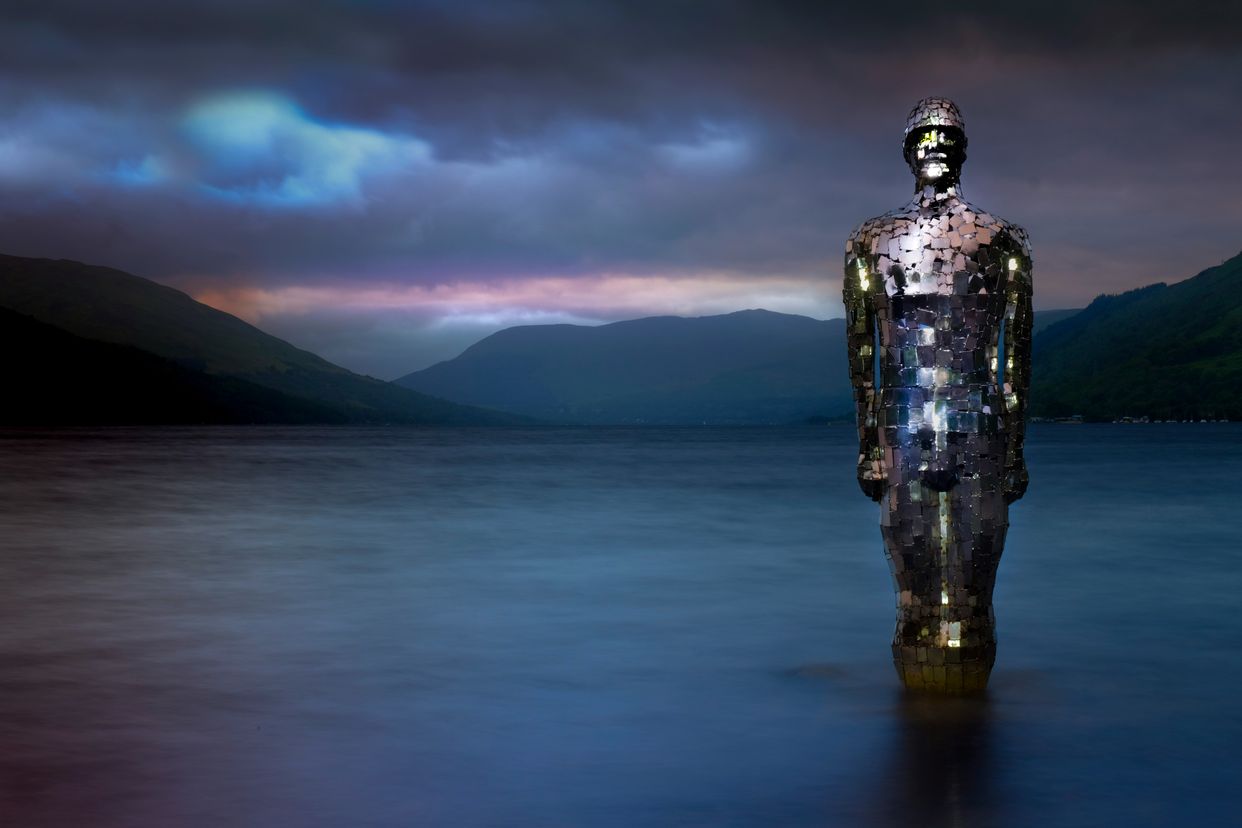Mirror Man of Loch Earn