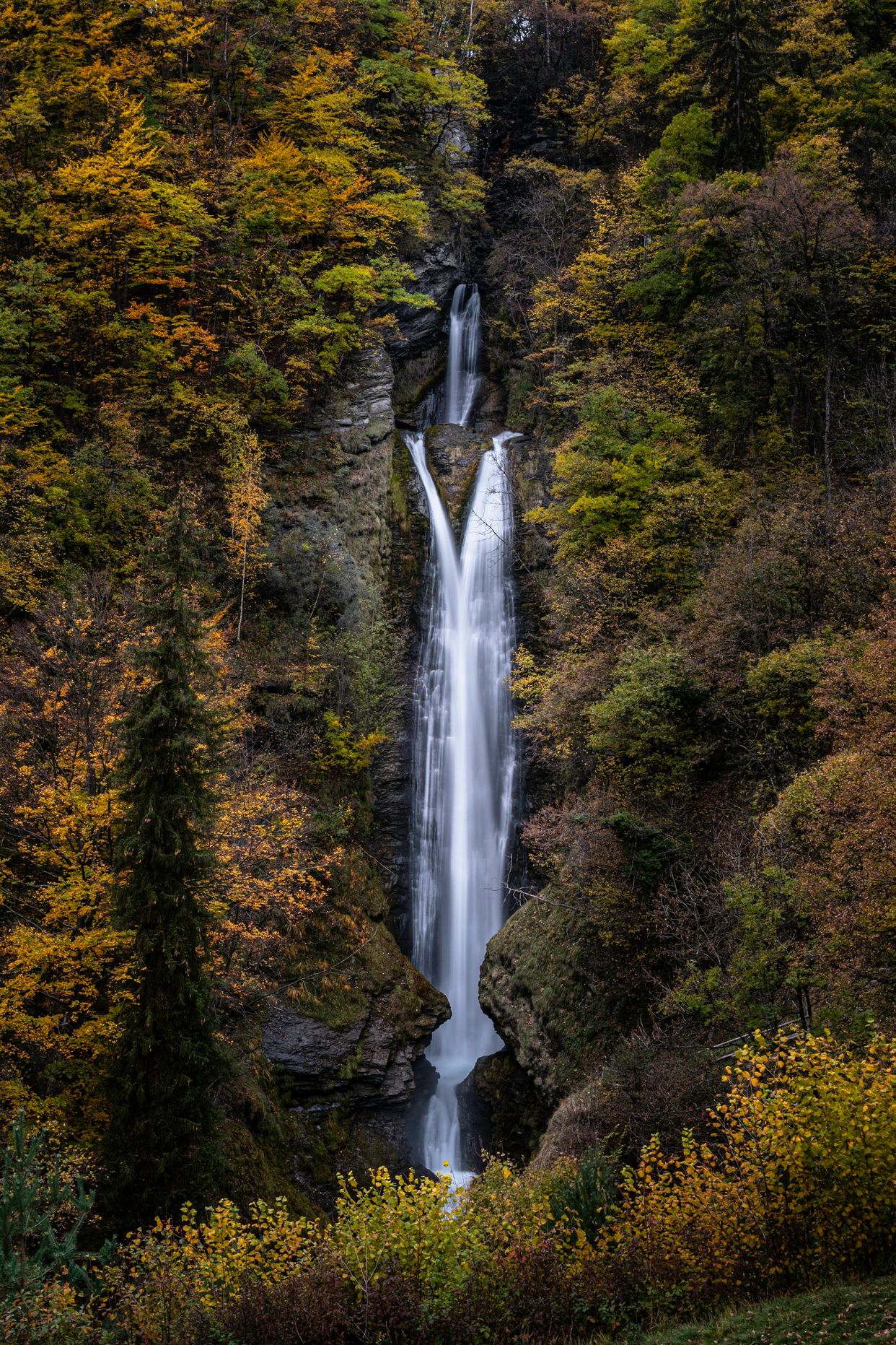 Cascade du Coeur, Passy, France