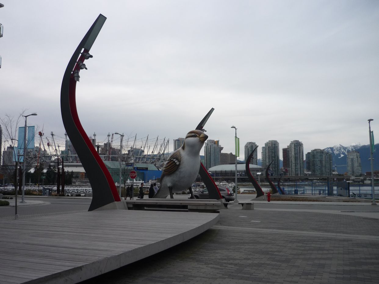 The Birds Statues at Olympic Village
