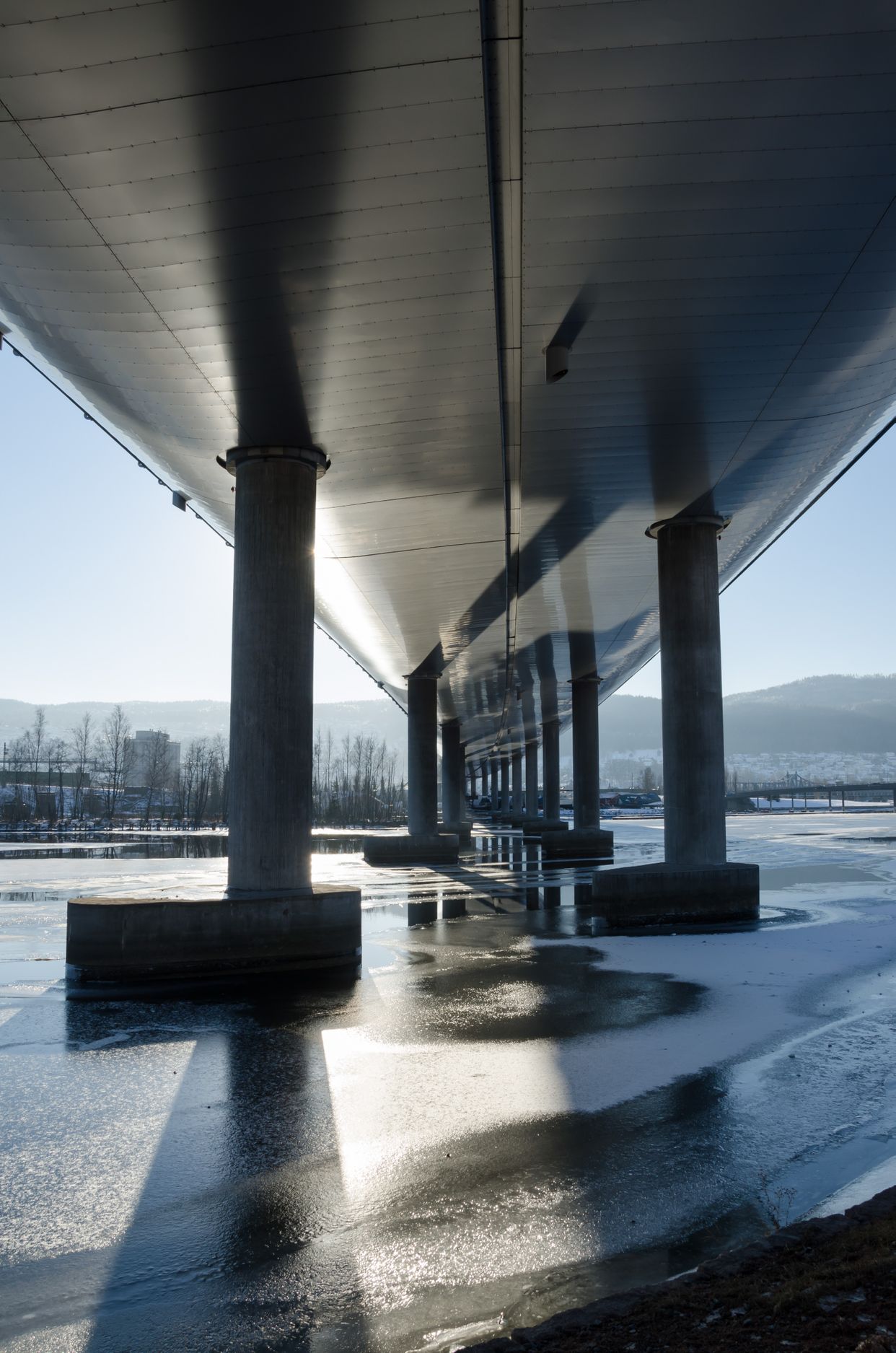"Drammensbrua" motorway bridge
