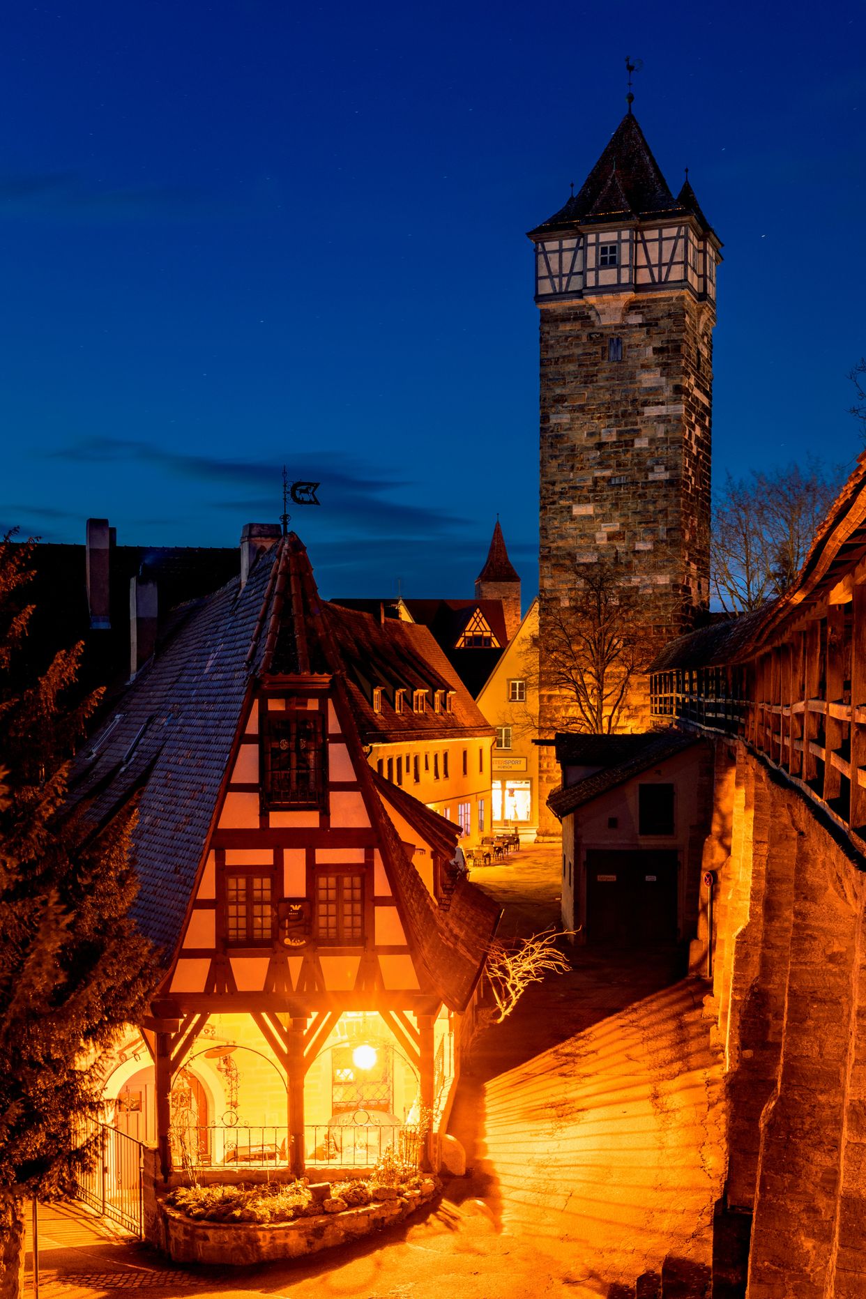 Rothenburg ob der Tauber City Walls