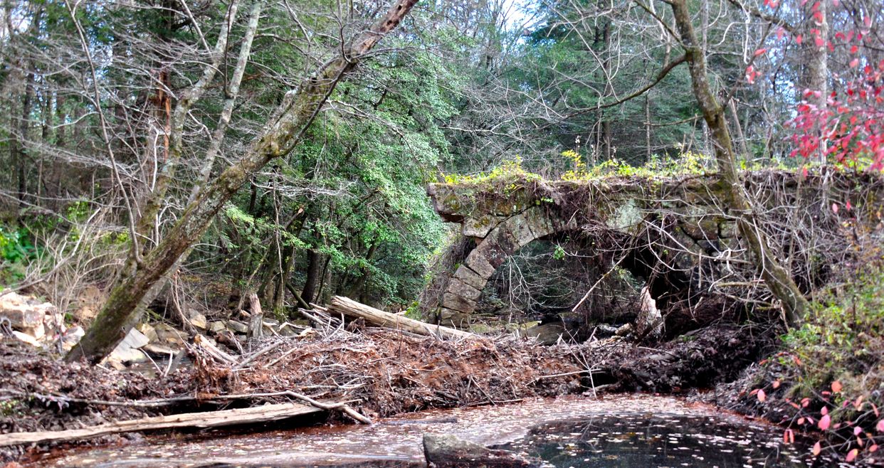 Scott Creek Stone Arch Bridge 
