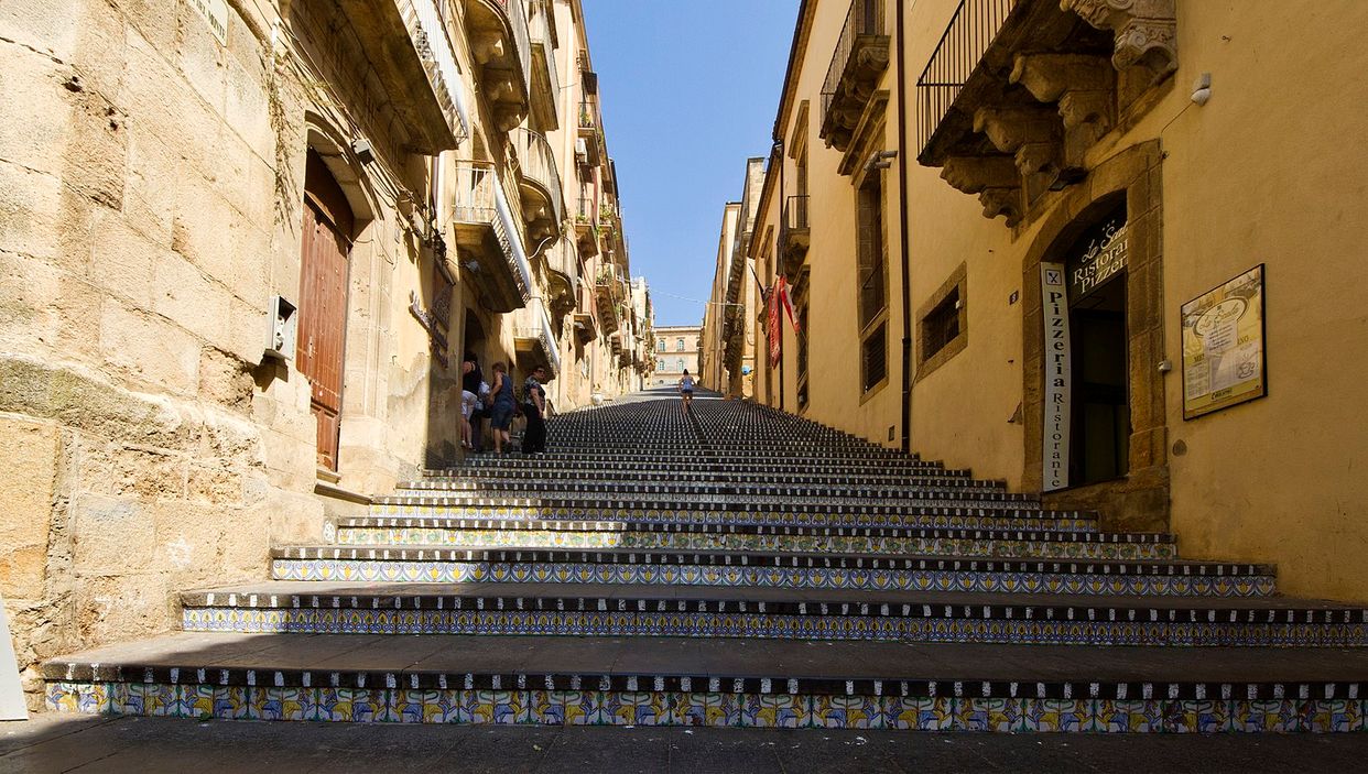 Staircase of Santa María del Monte