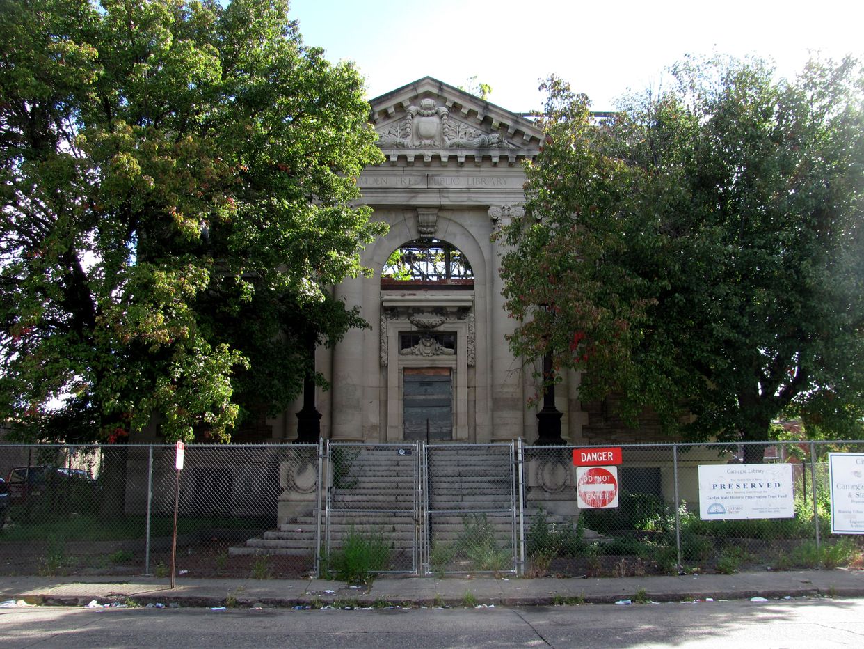 Camden Free Public Library Ruins