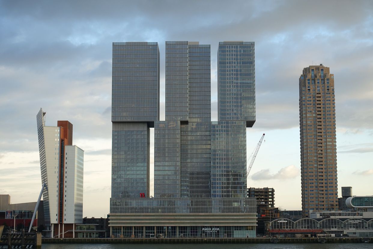 View of De Rotterdam