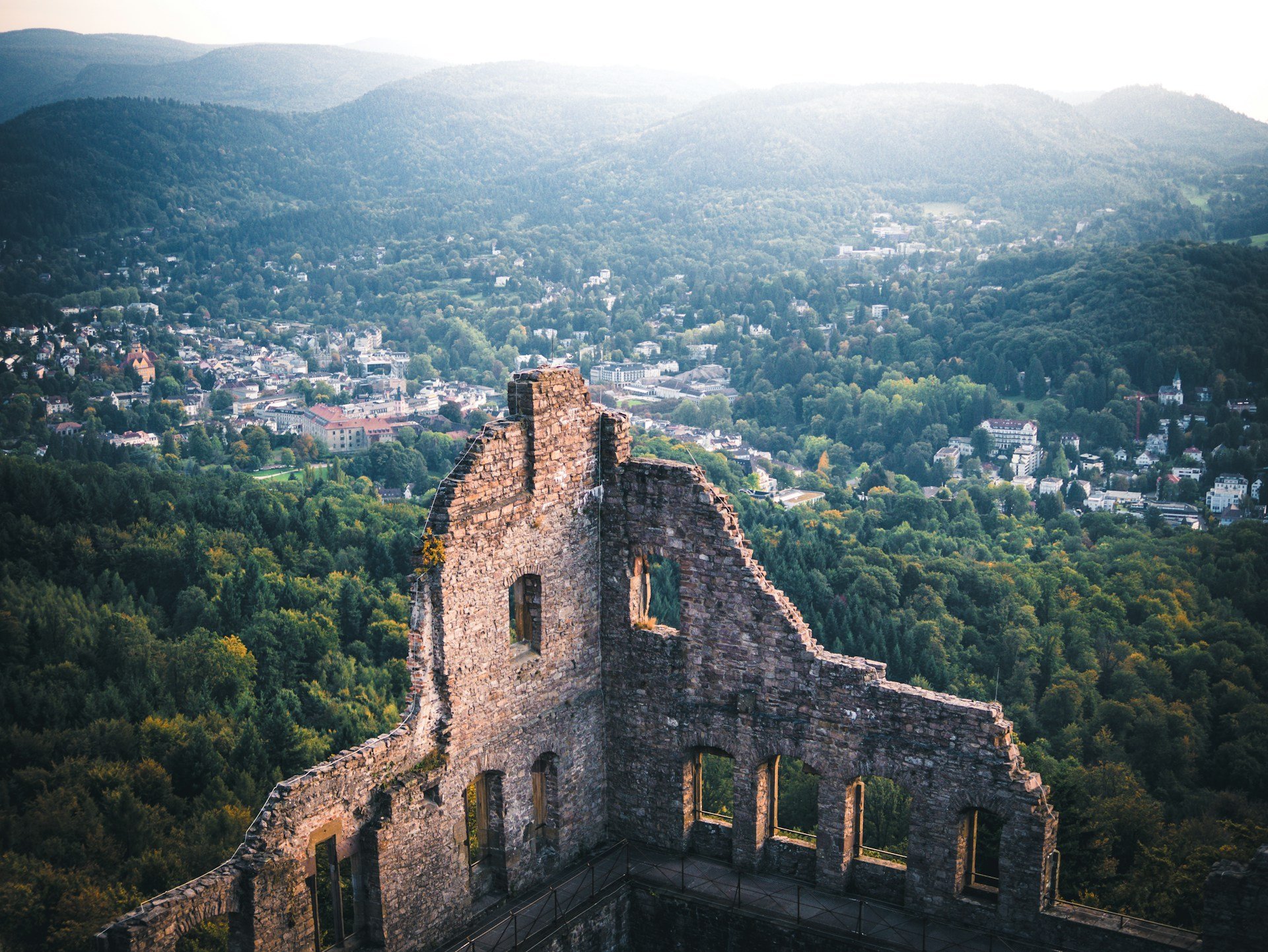 Altes Schloss Hohenbaden Ruins