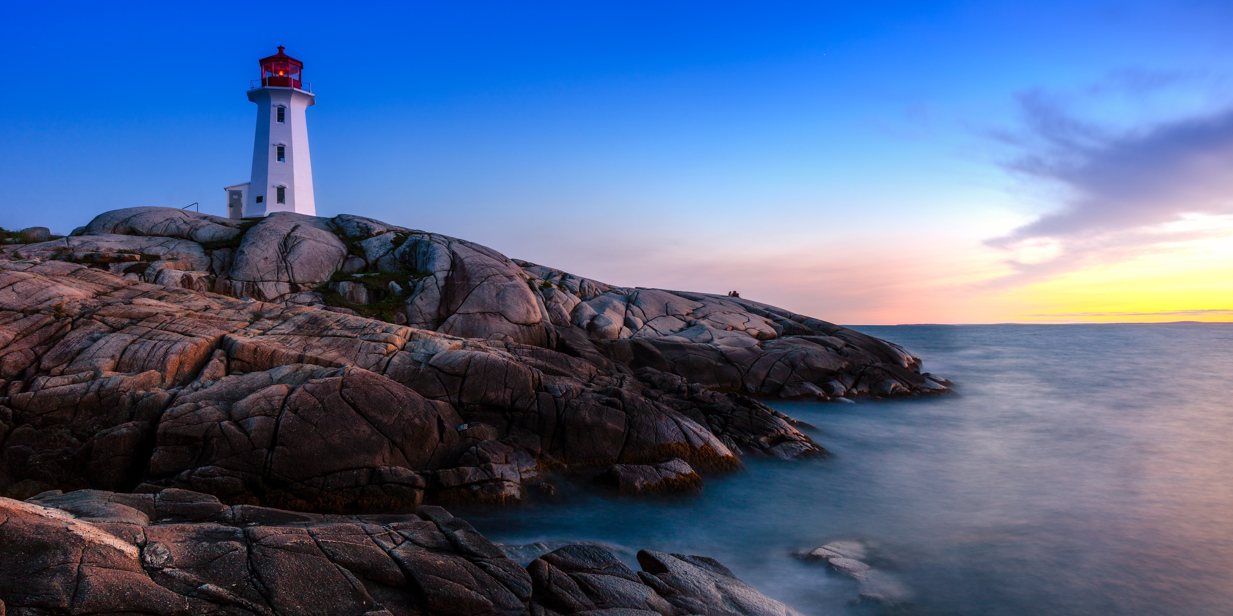 Peggys Cove Panoramic - Photo by Shawn M. Kent