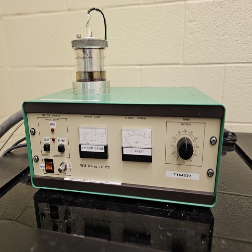 Electron Microscopy PS3 Gold Coater