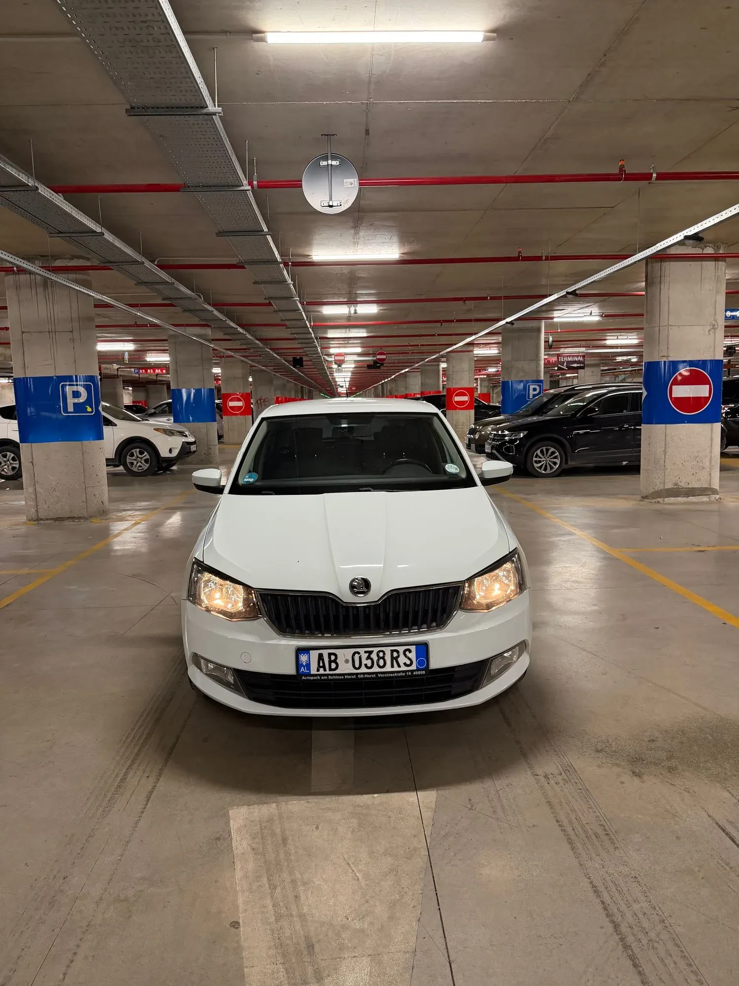 Skoda Fabia 2020 available for rent in Tirana, Albania